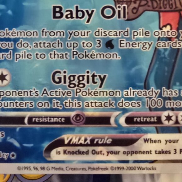 P Giggity Pokemon Card - Puff Daddy - quagmire/p ditty - Picture 4 of 10